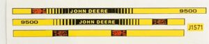 Decal 1/64 John Deere Combine 9500 Stripes with #- DJ1571