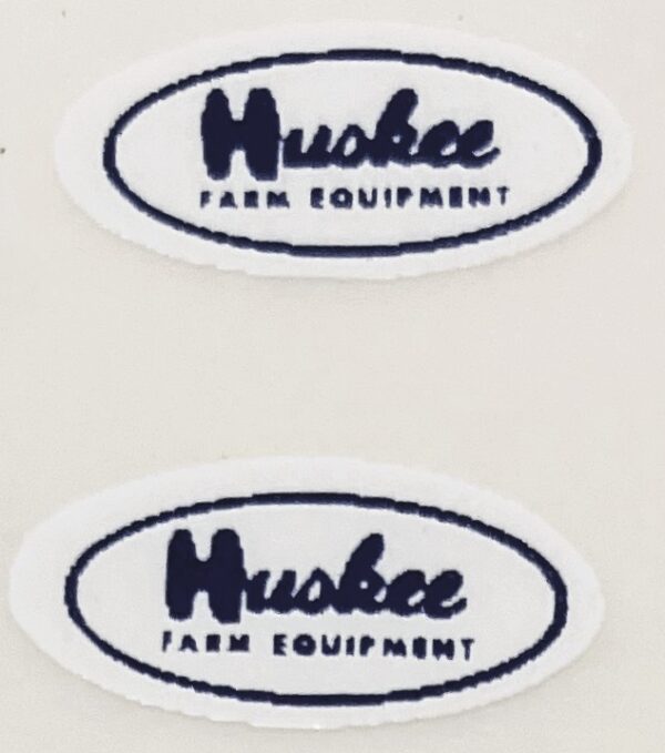 Decal 1/64 Huskee Farm Equipment - 3/8" DX57