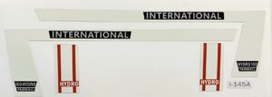 Decal 1/16 IH Hydro 100 Side Panel (white) - DI145A