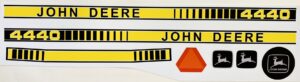 Decal John Deere 4440 Set 2020's Pedal Tractor - DPJ2577