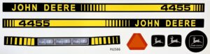 Decal John Deere 4455 Set 2020's Pedal Tractor - DPJ2586
