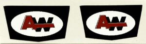 Decal 1/16 Arts Way AW (2) - 1" - DX1131