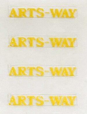 Decal 1/64 Arts Way (4) - 3/8" DX1136
