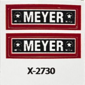 Decal Meyer 1/64 large red - DX2730