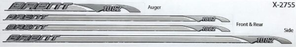 Decal 1/16 Brent Grain Cart 1082 Set - DX2755