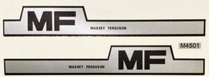 Decal 1/12 Massey Ferguson 4800 4WD side panels early - DM4501