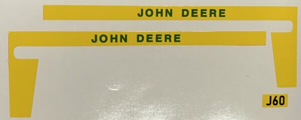 Decal 1/16 John Deere 620 Hood Stripe - DJ60