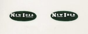 Decal New Idea Logo - Silver on Green 5/16in. - DNI32