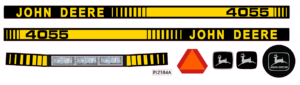 Decal John Deere 4055 Set 2020's Pedal Tractor DPJ2584A