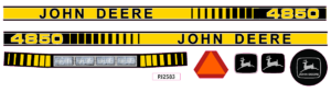 Decal John Deere 4850 Set 2020's Pedal Tractor - DPJ2583