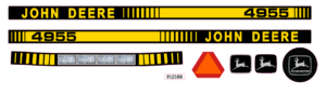 Decal John Deere 4955 Set 2020's Pedal Tractor - DPJ2588