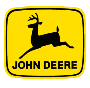 Decal John Deere for Pedal Trailer Logo 3"- DPJ9004