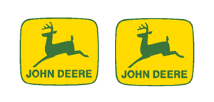 Decal John Deere Logo (4) - 5/16"- DJ1944