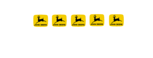 Decal John Deere Logo (5) 1/8" - DJ984