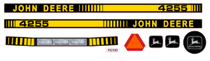 Decal John Deere 4255 Set 2020's Pedal Tractor - DPJ2585
