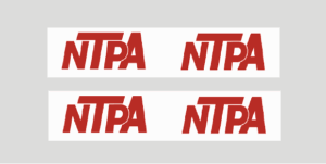 Decal NTPA Flag 1/16 - Logo - 5/8" DX118