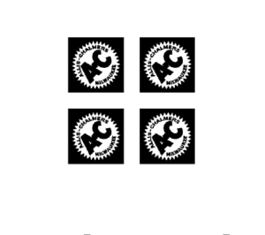 Decal Allis Chalmers Logo - 1/8" - DA919A