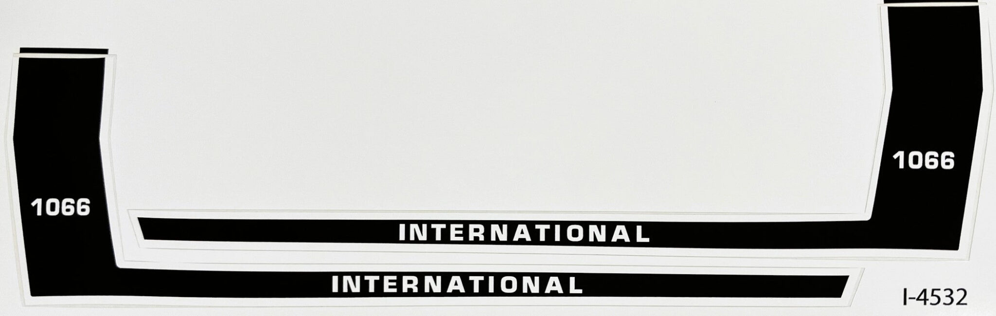 Decal 1/08 International 1066 Black side panels - DI4532 - Midwest ...