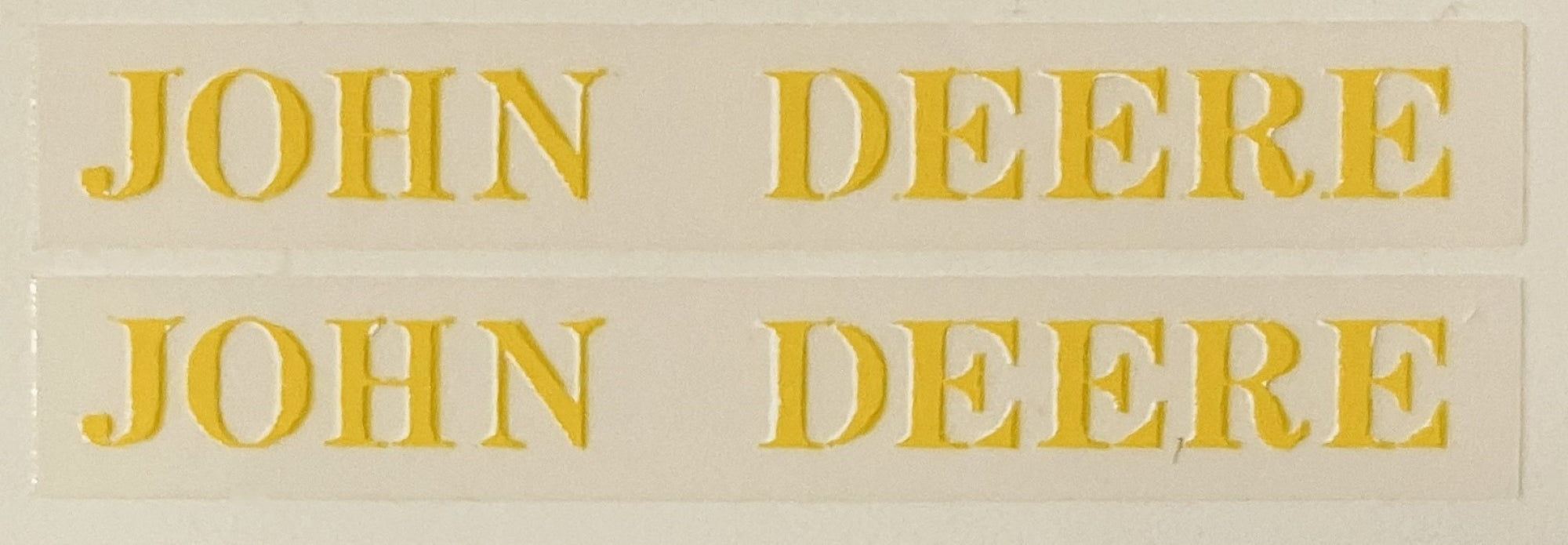 Decal 1/16 John Deere A, 40 or 60, or older JD Implements DJ11W