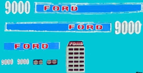 Decal 1/64 Ford 9000 Set - DF710