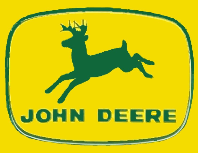 Decal John Deere Logo 4 Legged - DJ963 - Midwest Decals & Farm Toys