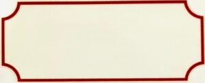 Decal Red Stripes (Pair) - DX229