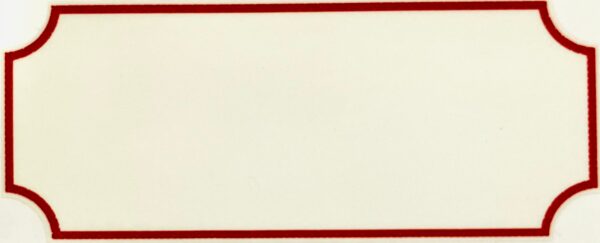 Decal Red Stripes (Pair) - DX229