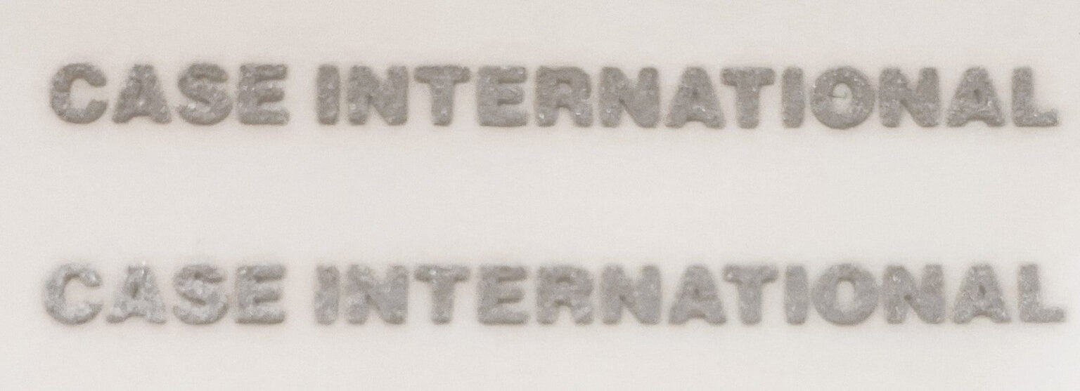 Decal Case International Logo Small 1 1/8