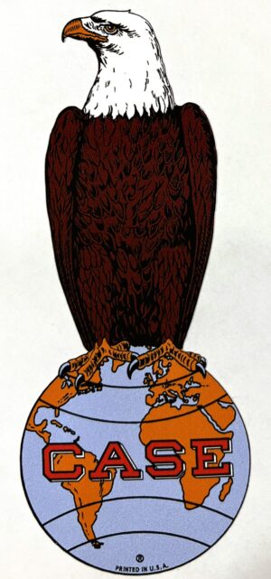 Decal Case Eagle Colored 1" tall (2) - Logo DC994