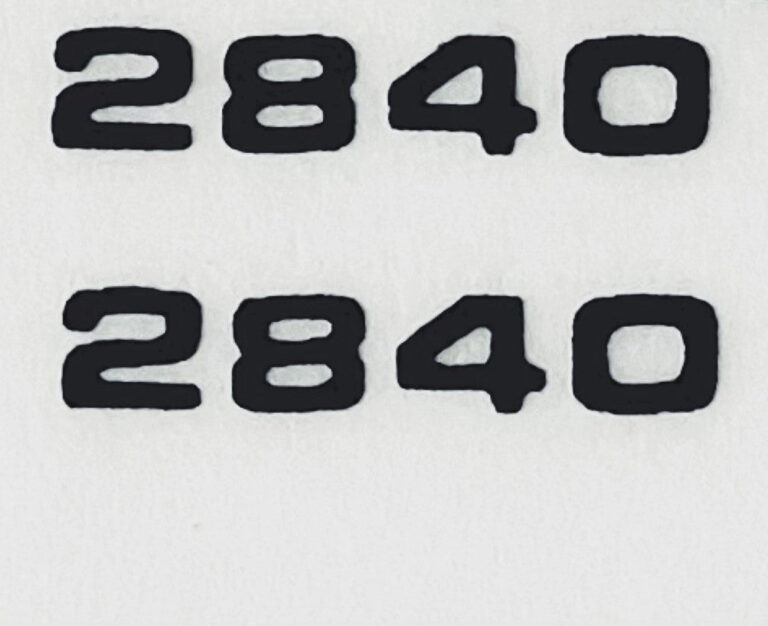 Decal 1/16 John Deere 2840 Model Numbers - DJ146 - Midwest Decals ...