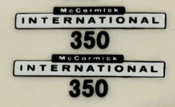 Decal 1/16 McCormick International 350 Set (black print) - DI535