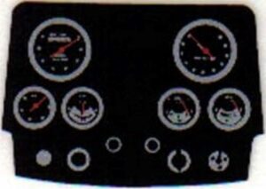 Decal 1/16 Oliver Black Dash for 1800 DO28