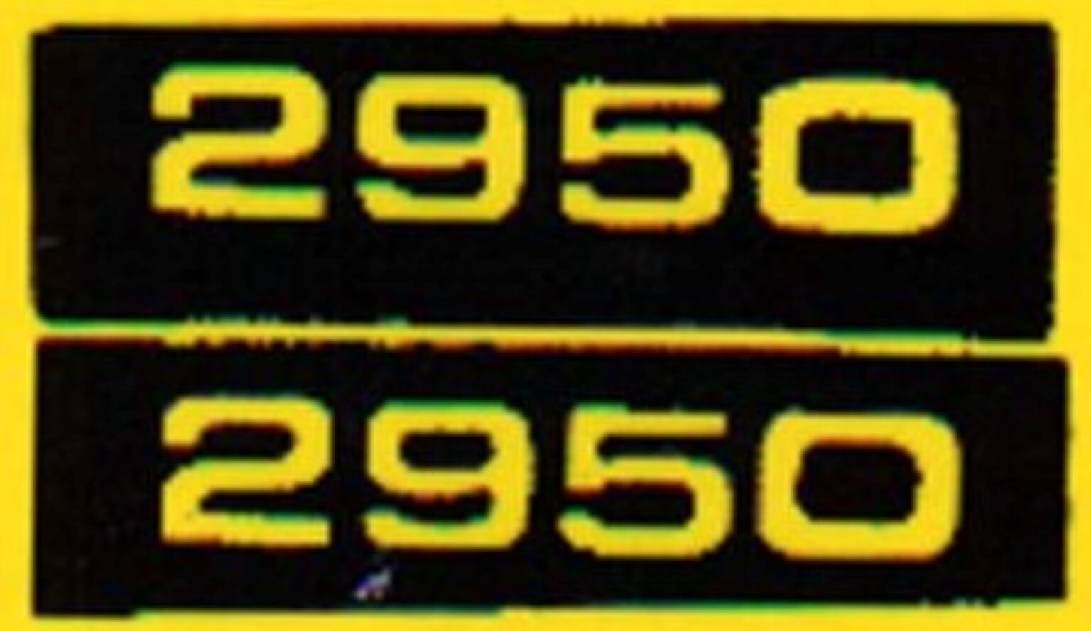 Decal 1/16 John Deere 2950 Model Numbers - DJ166 - Midwest Decals ...