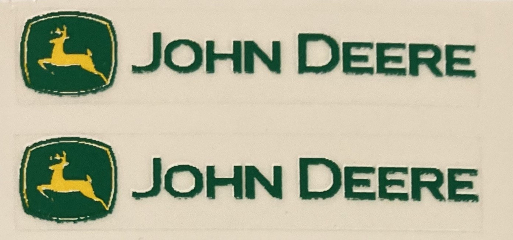 Decal John Deere Logo Yellow Deer Green Background And Name 1 1 2 Dj2906 Midwest Decals