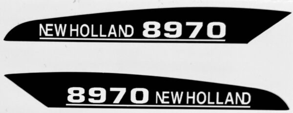 Decal 1/16 New Holland 8970 Hood Panels - DNH114