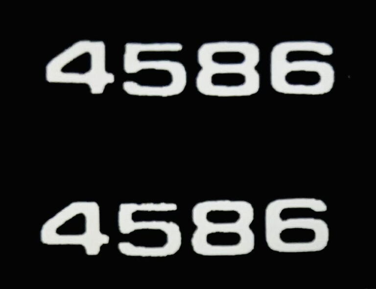 Decal 1/16 IH 4586 IH Model Number -DI113 - Midwest Decals & Farm Toys
