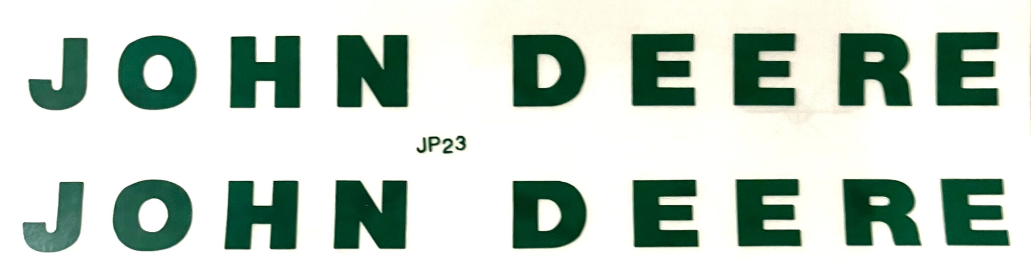 Decal John Deere Pedal Tractor green pair DPJ2909 Midwest Decals
