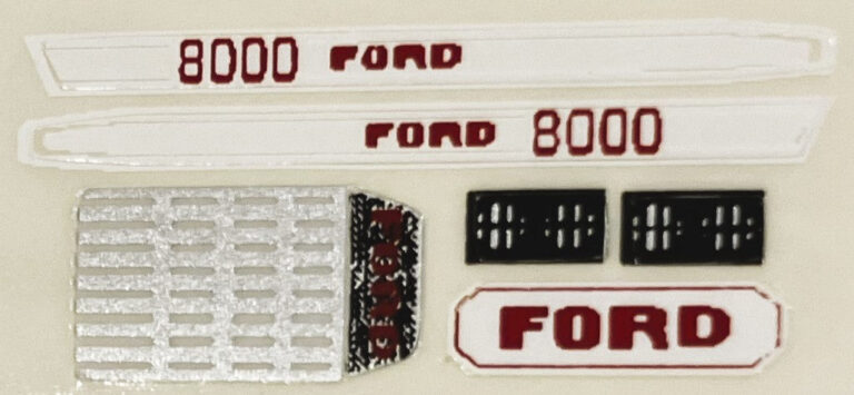 Decal 164 Ford 8000 Set Df712 Midwest Decals And Farm Toys 