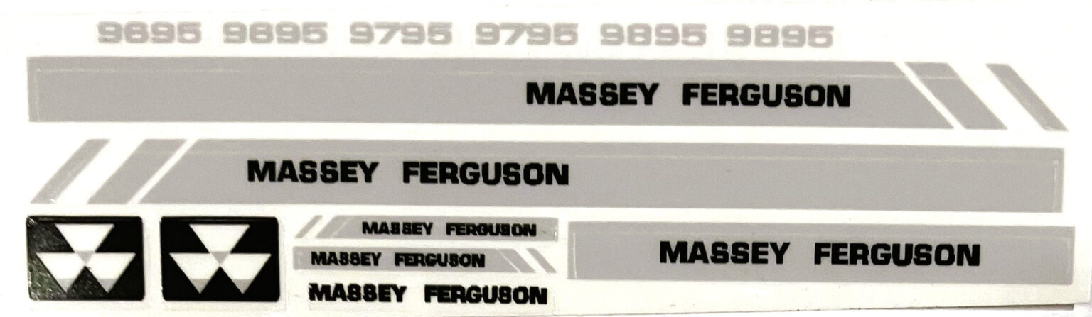 Ferguson Decals Decal 1/64 Massey Ferguson Combine 9695 9795 9895 Set DM521 - Midwest ...