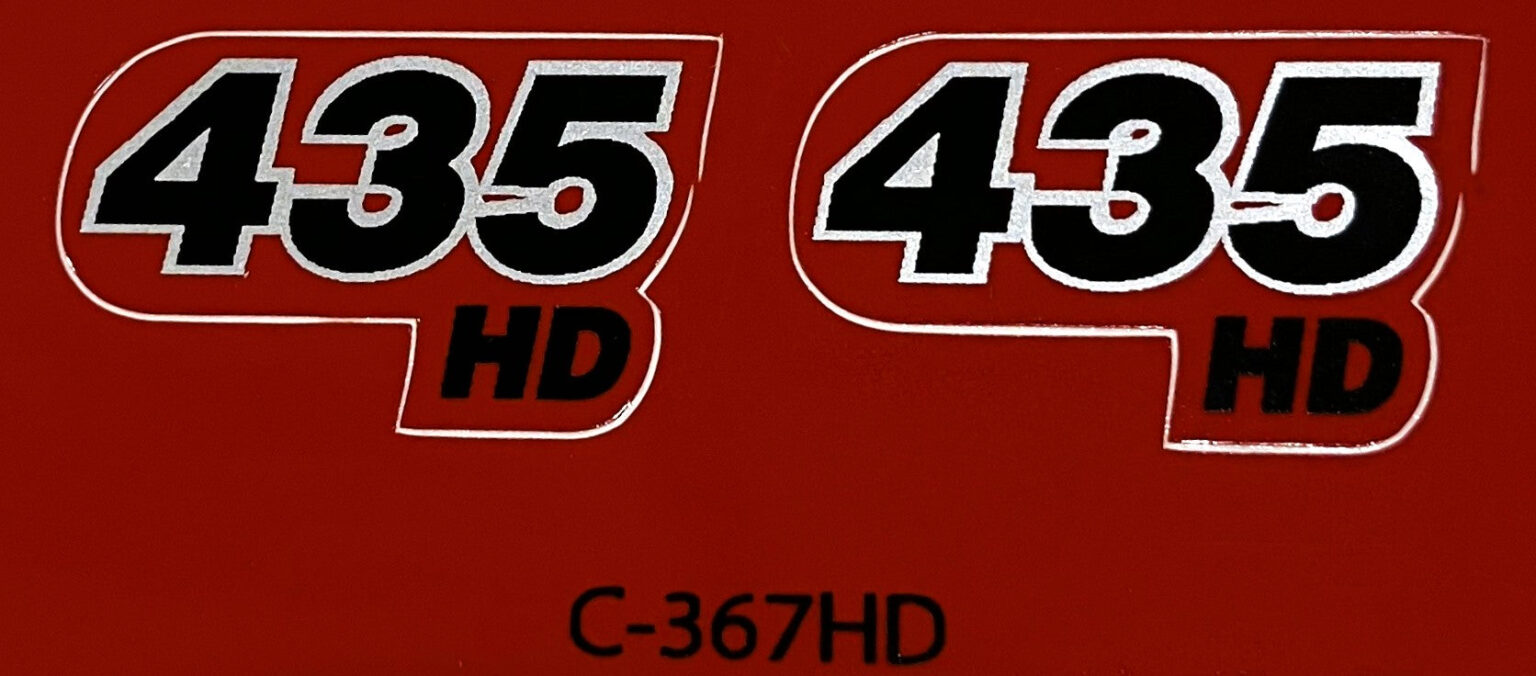 Decal 1/16 Case IH Steiger 435 HD Model Numbers - DC367HD - Midwest ...