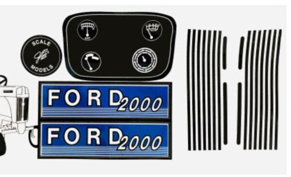 Decal Ford 2000 Pedal Tractor - DPF5004