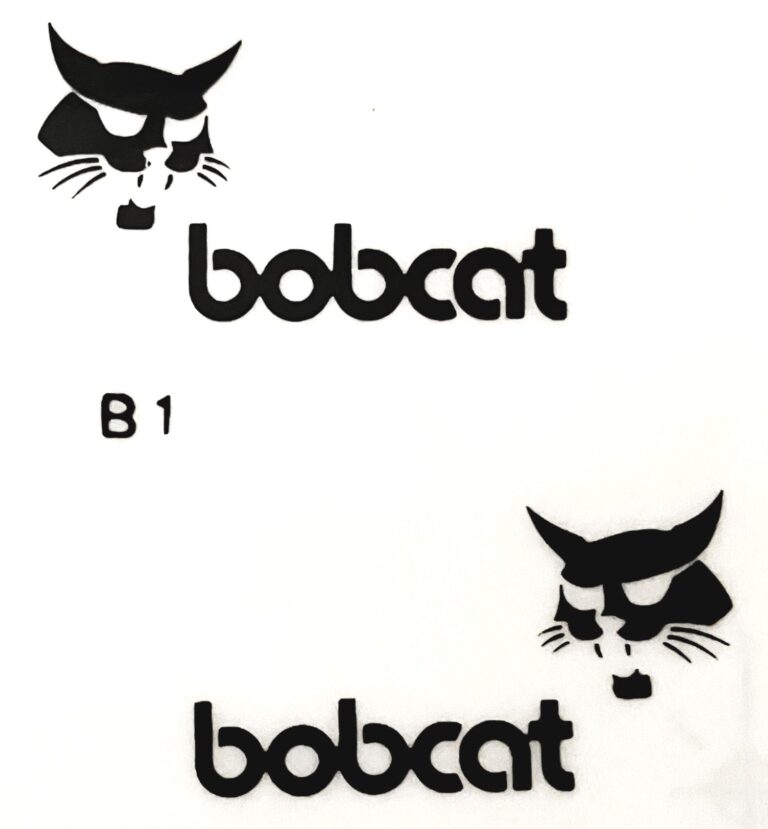 Decal Bobcat Logo 1 1/4