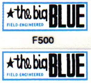 Decal 1/12 Ford The Big Blue Forage Wagon - DF500