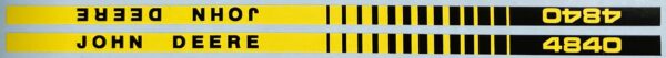 Decal 1/16 John Deere 4840 Hood Stripe DJ236