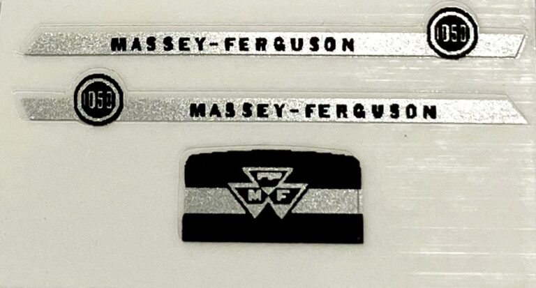 Ferguson Decals Decal 1/64 Massey Ferguson 1050 Set - DM720 - Midwest Decals & Farm Toys