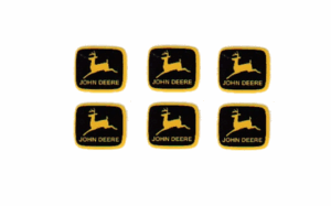 Decal John Deere Logo (6) - 3/16" - DJ975C