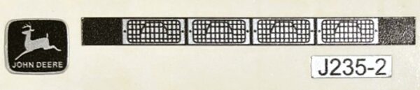 Decal 1/16 John Deere 50 Series Light Bar DJ235