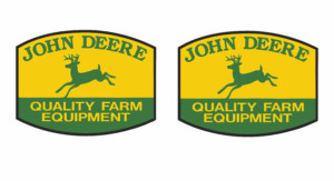 Decal John Deere Logo (Pair) - 5/8" - DJ1985