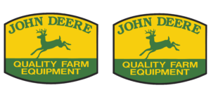 Decal John Deere Logo (Pair) - 5/8" - DJ1985