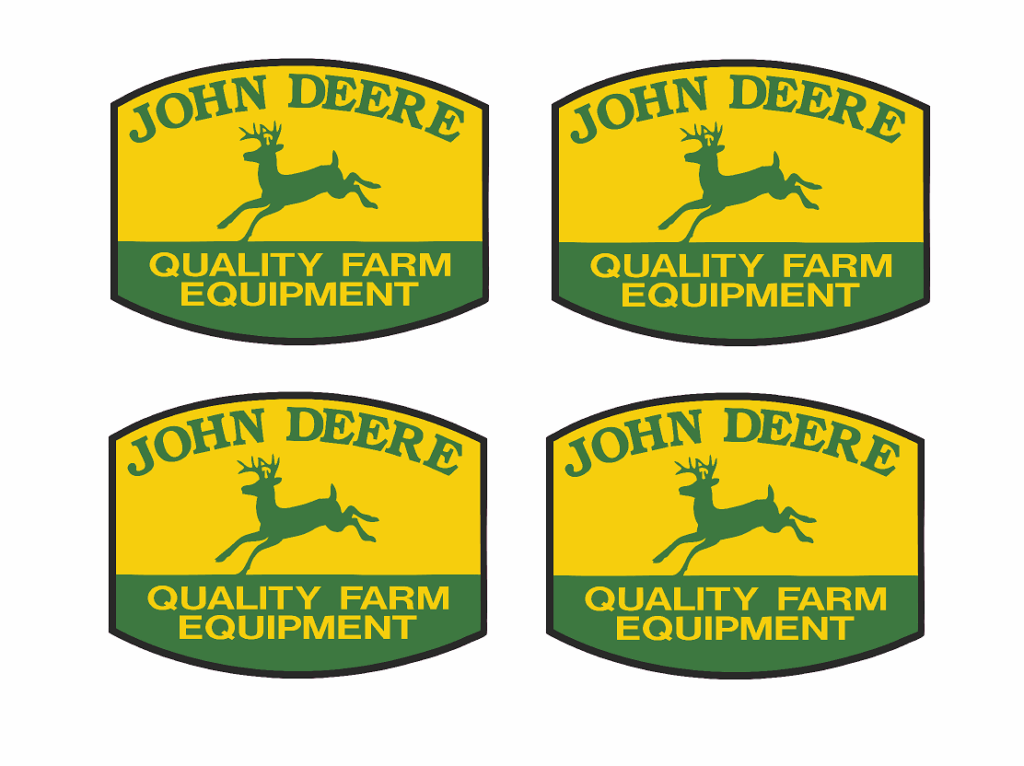 Decal John Deere Logo (4) - 3/8